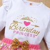 DDLUZQual - Conjunto de 2 vestidos de princesa de cumpleaños