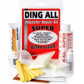 Ding All Polyester Repair Kit for Surfboards - 4 Oz