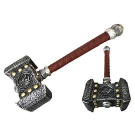 Medieval Foam Costume Block Battle Hammer Larp Cosplay WarFoam