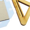 Reglas de Encuadernación con Base Herramientas Para Encuadernar Kit de
