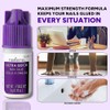Nailene Nailene Ultra Quick Nail Glue - Durable, Easy to