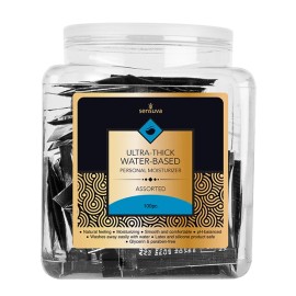 UD_Sensuva Ultra Thick Water Based Tub - Asst. Tub Of 100