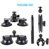 PellKing Suction Car Mount for Insta360 x5,x4, x3, x2, x,One