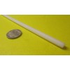 Delrin Acetal Threaded Rods RH, White, 1/4"-20 x 4 Foot