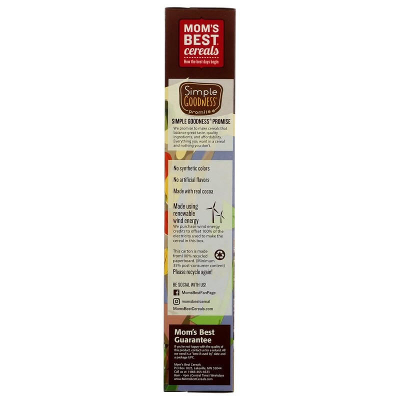 Mom's Best Cereals Crispy Cocoa Rice Cereal 13 oz (Pack