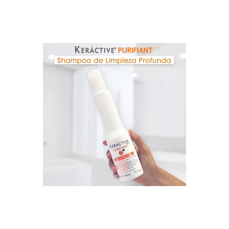 Nutrapel Keractive Purifiant Shampoo Limpieza Profunda 300ml