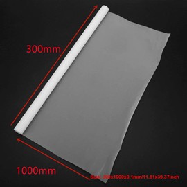 PTFE Film, Teflon Sheet, Large, Heat Resistant Film, Craft Teflon Film for Transfer Press, 0.1 × 300 × 1000 mm PTFE Roll