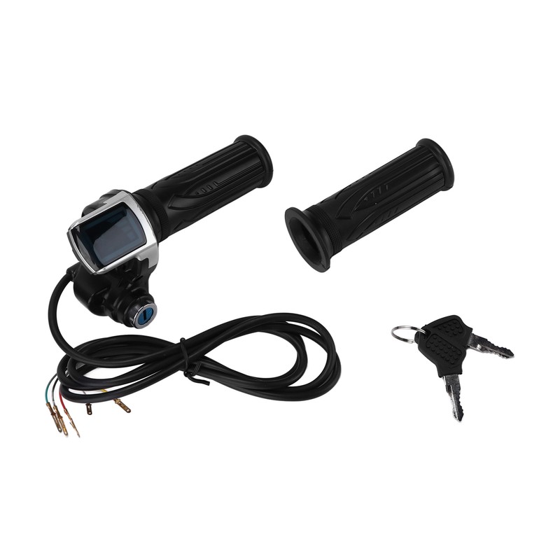 24V HalfTwist Throttle Grip LED Power Indicator with 2 Keys