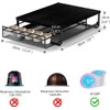 Sedegn Coffee Pod Holder Counter Coffee Vertuo Capsules Storage Organizer