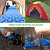 BIHEE Single Sleeping Mat Inflatable Camping Mat Sleeping Mattress Pad