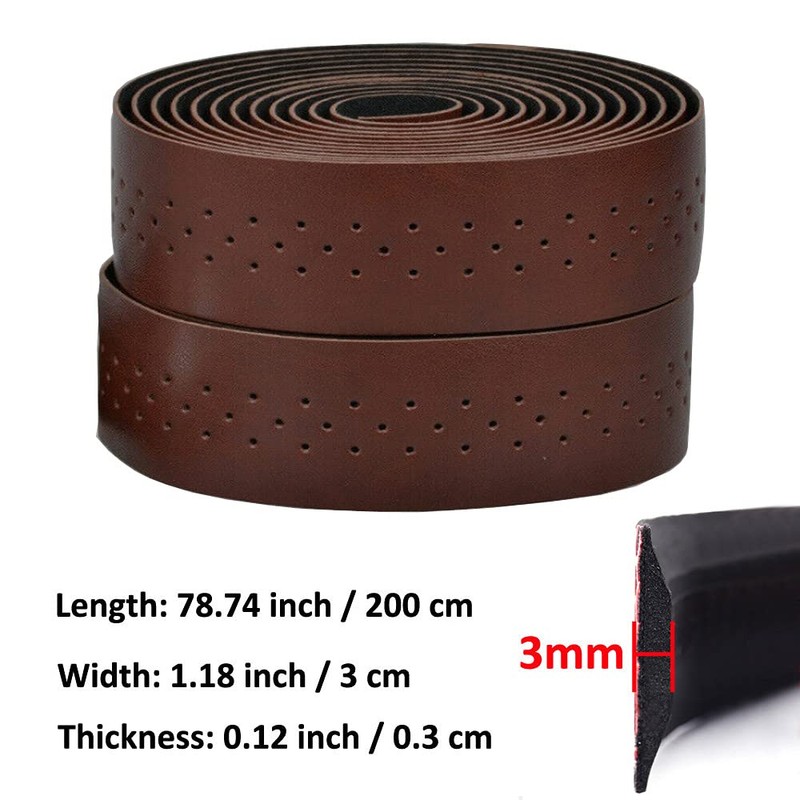 Gexmile 2 Rolls Bicycle Handlebar Tapes Cycling Road Bike Handlebar