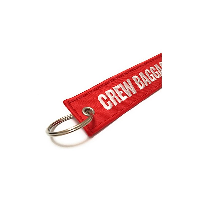 Crew Baggage/Do Not Offload Luggage Tag/Embroidered Key Chain