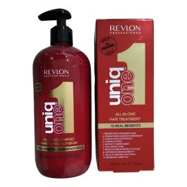 Revlon Shampoo Uniq One 490ml Y Tratamiento 150ml