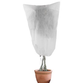 Velity Winter Protection for Plants, Fleece Cover, Frost Protection for Plants, for Winter Protection, Plants, Winter Protection, Pot Plants, 80 x 120 cm