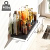 Fixwal Floating Shelves Set of 5, Width 4.7 Inches Black