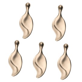 Ipetboom 5pcs Facial Massage Roller Eye Roller Skincare Tool Facial Tools Leaf Shaped Reduces Puffiness Perfect for Women