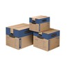 Bankers Box Medium Prime Moving Boxes, Tape-Free FastFold with Reinforced