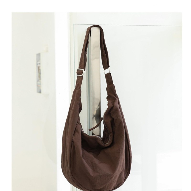 Tuten Women's Shoulder Bag, Lightweight, Crossbody Bag, Nylon, Waterproof, Solid