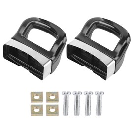 2 asas laterales para cacerola de repuesto de baquelita, olla a presión, olla de repuesto para salsa de vapor con mango lateral corto para herramientas de cocina del hogar