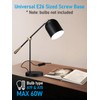 TORCHSTAR Adjustable Desk Lamp Aesthetic, AC 110-120V, Swing Arm Task