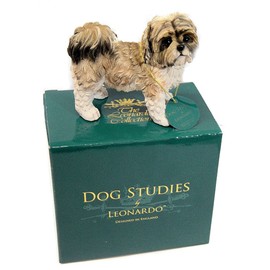 Shih Tzu Dog Ornament Dog Studies by Leonardo