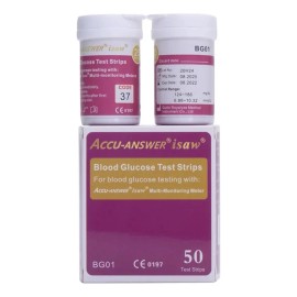 Tiras Reactivas Glucosa. Accu Answer 4 En 1 Lbm-01. 50 Tiras