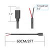 USB C to 2 Pin Bare Wire Open End Power