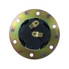 LimeWorks Hot Rod Parts 6-Bolt Horn Button with Chrome Trim