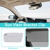 TNJPSEK 2 Pack Sun Visor Clip Replacement Compatible with Subaru