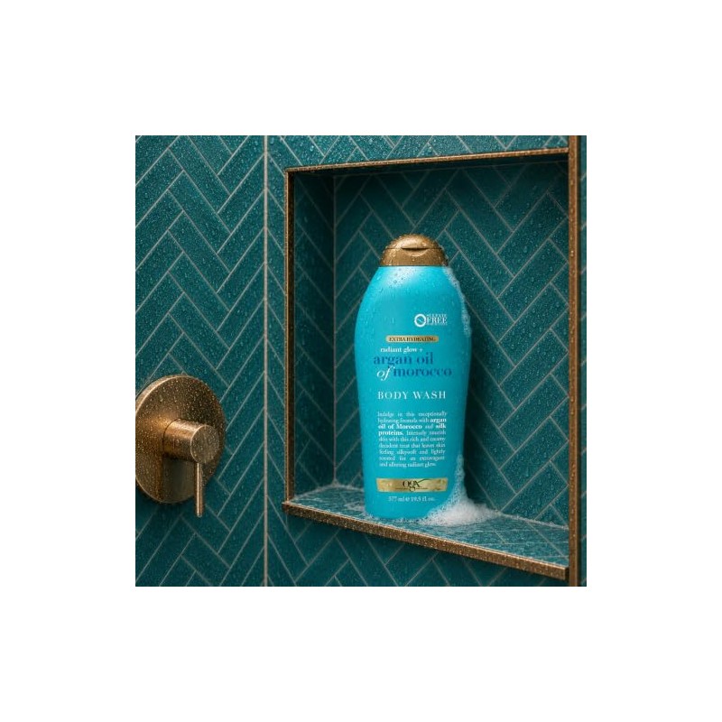 OGX, Body Wash Extra Hidratante de Aceite de Argán de
