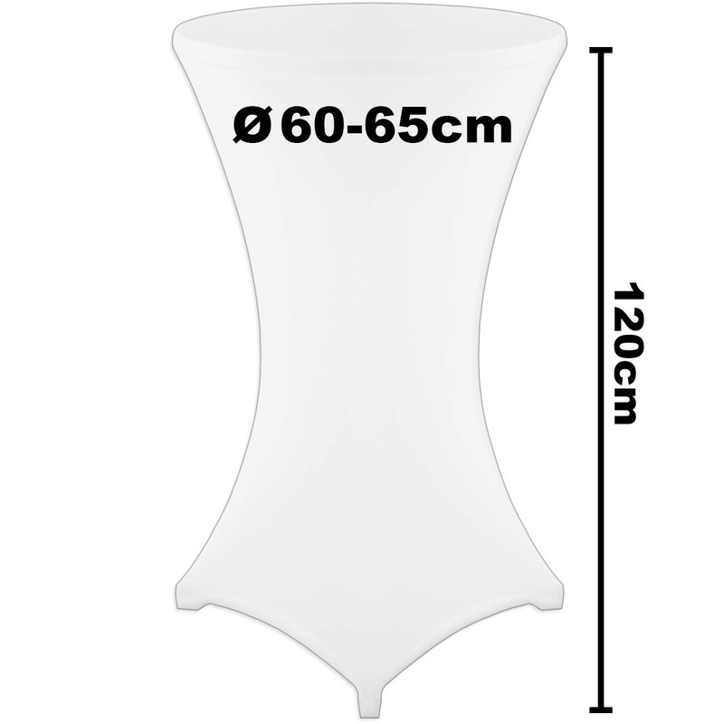 Gräfenstayn® Diana High Table Cover Various Colours and Sizes for