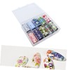 minkissy Press Nail Art Sticker 10 Rolls of Flowers Nail