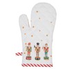 Clayre & Eef Oven Glove 18 x 30 cm White