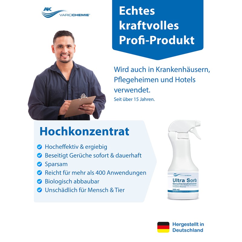 Ultra Sorb Odour Eliminator – Odour Neutraliser for Extreme Cases
