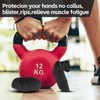 GANWOYS MaxGrip Biomechanical Workout Grip - Ergonomic Anti-Slip Solution for