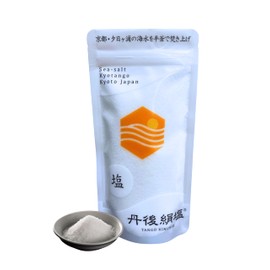 【 Tango Silk Salt Official 】 Salt Natural Salt 【 Smooth Like Silk Flat Pot Method Natural Salt 】 Also Great for Onigiri Mineral Rich Sea Salt from Yūhigaura in Kyoto Tango 150g