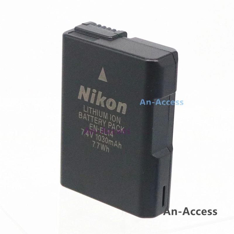For Nikon 2 Pcs Original Nikon EN-EL14 Battery For D3100
