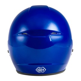 GMAX OF-2 Open-Face Helmet (Blue, X-Small) - FMVSS 218 Approved