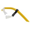 Swimming Snorkel Reduced Drag Silicone Swimming Breathing Tube with Adjustable