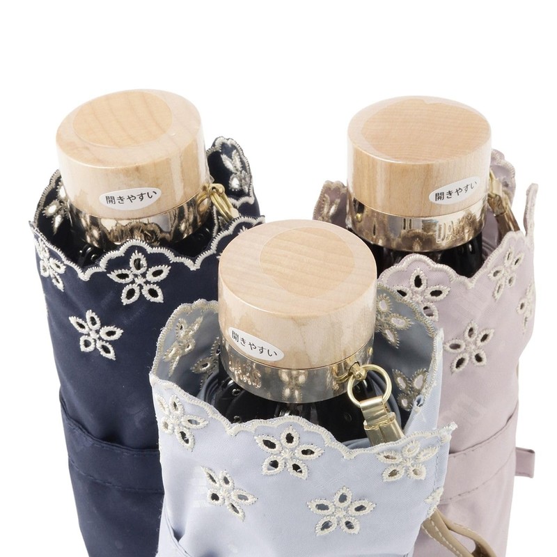 Moonbat [Ducks] Parasol Folding Umbrella, Women's, Made in Japan, For