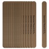 Summer Peach Nail Wood File 150 150, Black Garnet, 20 pcs / 썸머피치 네일 우드파일 150  150, 흑가넷, 20개