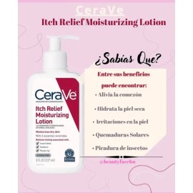 Cerave Crema Hidratante Para Alivio De Picazón 16 Oz