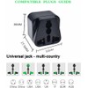 Tekit White NEMA 6-20P Universal Plug Adapter 110-250V 15A,Universal World