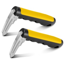 Kaiedos Car Door Handle for Elderly - 2025 New 3-in-1 Car Handle Assist, 2 Pack Auto Cane Portable Vehicle Support Handle Door Assist Bar, Max Load 500 Lbs, Anti-Slip Design (Yellow-2-Pack Car Handle)