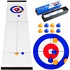 Tabletop Curling Game,Curling Game,Portable Team Board Games,Tabletop Training Family Party