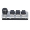 Custom Keypad 3 Key 1 Knob Mini Mechanical Keypad with
