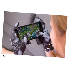 BIUDECO 2 Pack Hands Whitening Gloves Exfoliating Mask for Dry Cuticles Soft Breathable Cream Gloves for Women