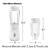 Hamilton Beach Portable Blender for Shakes and Smoothies, 14 Oz