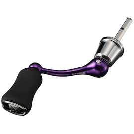 Daiwa Slp Works SLPW Machine Cut Shaft Handle Set (I Shape with Handle Knob) 40mm Purple