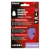 Trend Zirconium 102 x 151mm 40 Grit Abrasive Detail Sanding